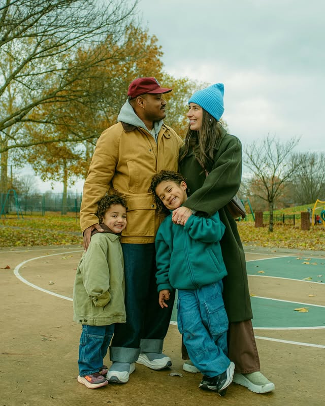 Instagram post by an influencer for HOKA. Caption reads: [...] the holiday season with @hoka - cozy days,....