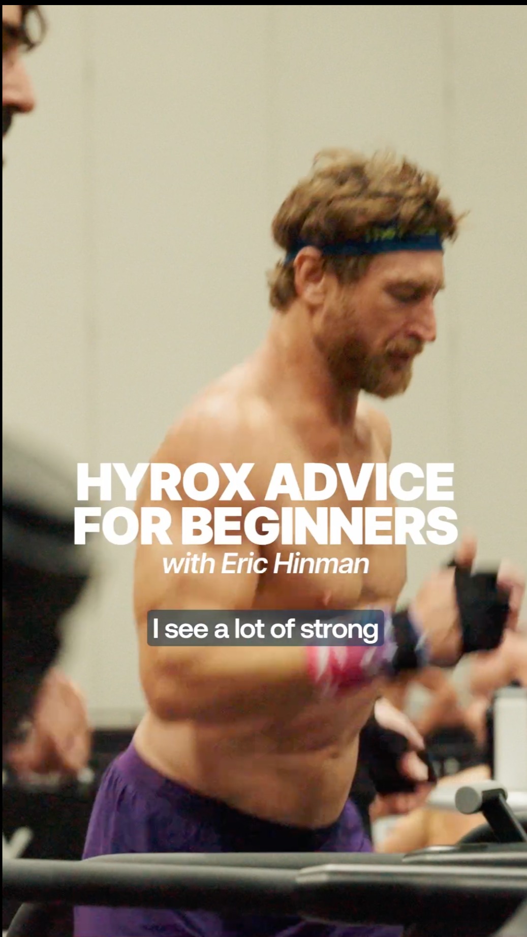 Instagram post by @erichinman for Transparent Labs. Caption reads: How can you prepare yourself for a grueling race....