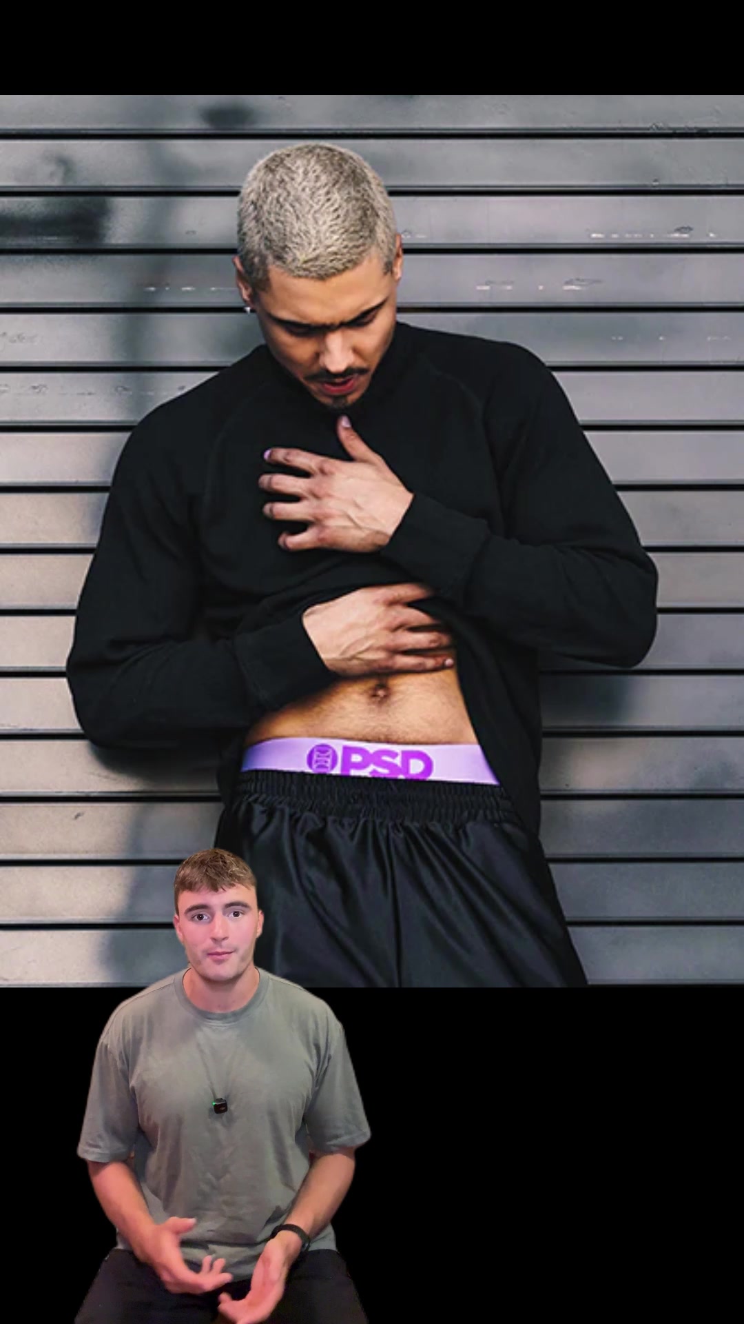 TikTok post by @isaacsshop for Prime Scaffold & Structural Designs Limited. Caption reads: I never noticed this before. @PSD Underwear....