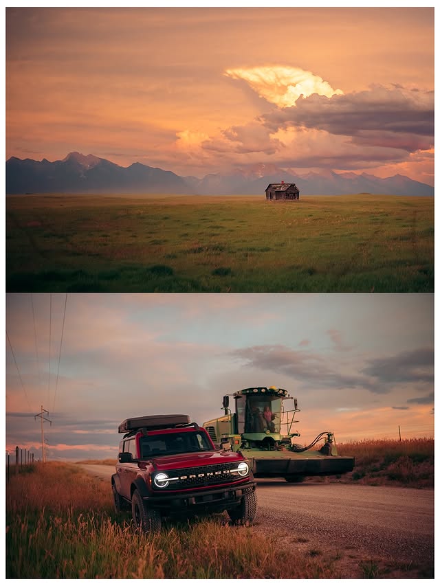 Instagram post by @ericmattt for Ford. Caption reads: [...] model with optional equipment, available....