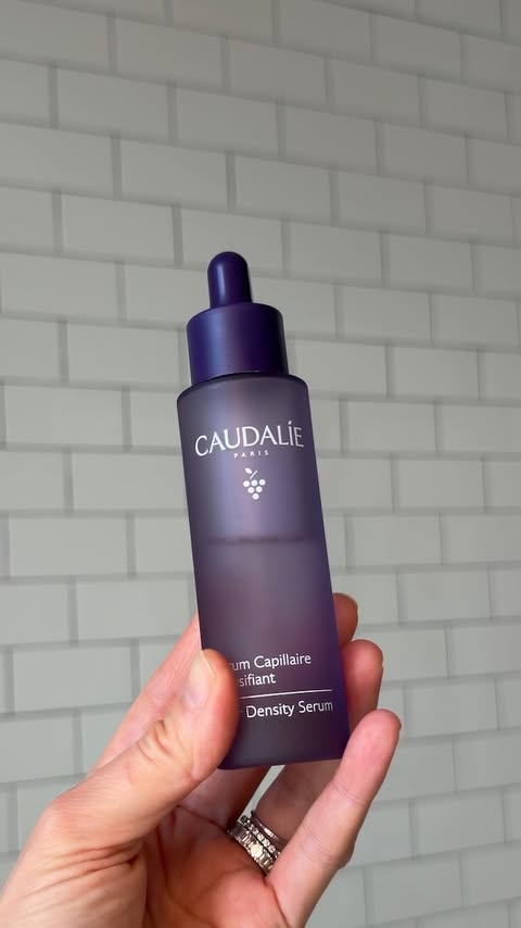 Instagram post by @dr.mamina for Caudalie. Caption reads: [...] for your hair follicles to thrive.....