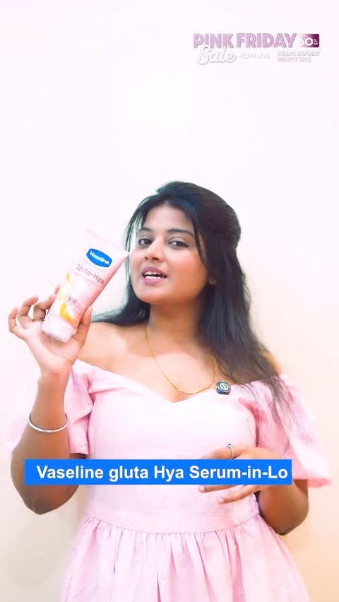Instagram post by @ilubhansali for Vaseline. Caption reads: #AD
Not all lotions are equal… Vaseline Gluta-Hya....