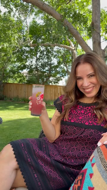 Instagram post by @muybuenocooking for Modelo USA. Caption reads: [...] These sandía spiked aguas frescas by....