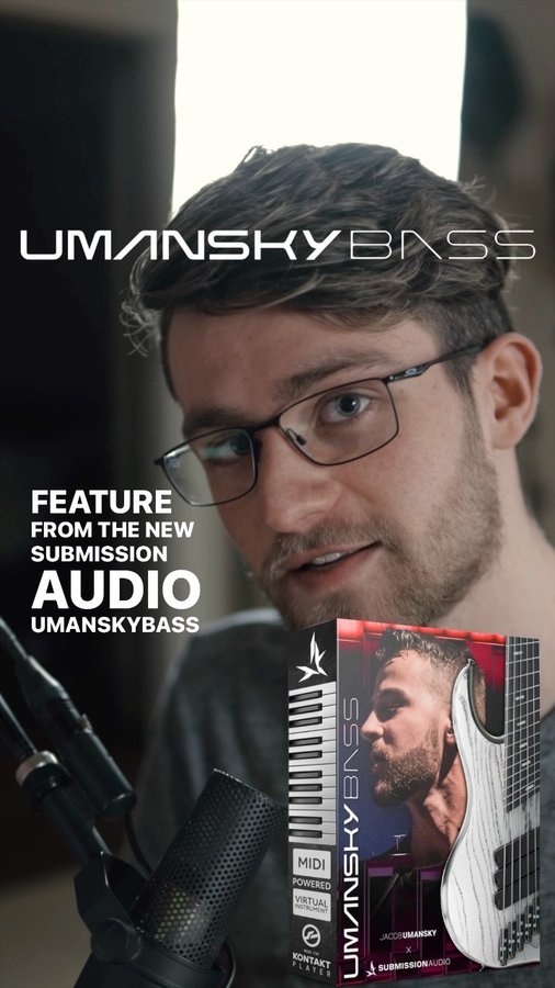 Instagram post by @iammmune for Submission Audio. Caption reads: [...] of my favorite features in the new....