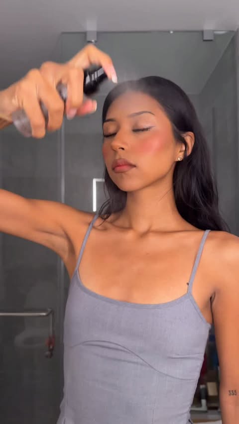 Instagram post by @alyssaasalazar_ for Milani Cosmetics. Caption reads: [...] stand the test of time ✨ @milanicosmetics....