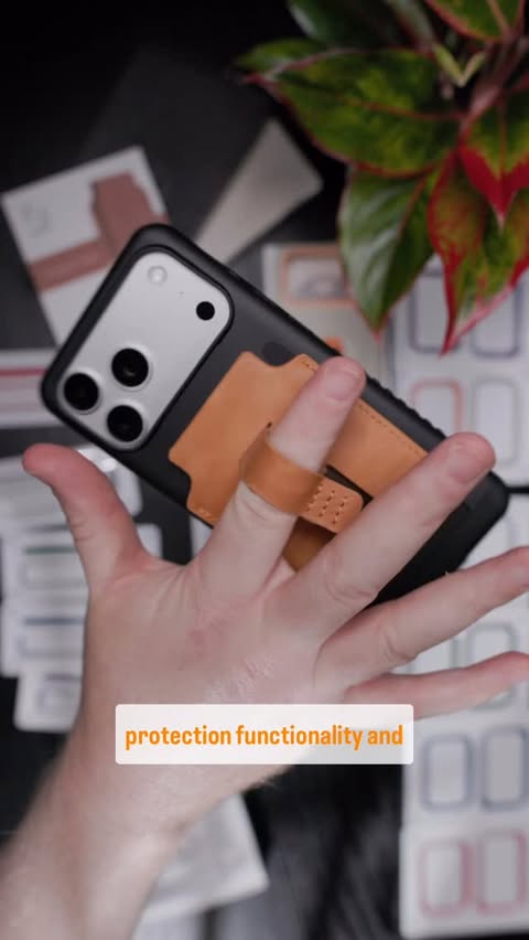 Instagram post by @rorzfilms for MagBak. Caption reads: The MagBak Elite case for the iPhone 17 Pro Max.....