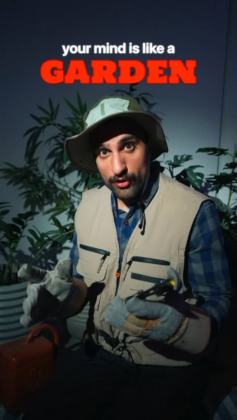 Instagram post by @happynotsaad for Magic Mind. Caption reads: [...] it the nutrients it needs. The new....