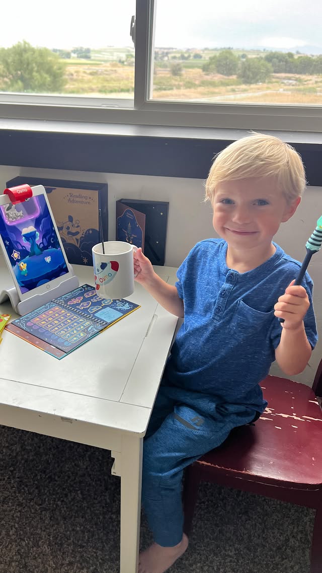 Instagram post by @soothsaga for play Osmo. Caption reads: [...] and a new Reading Adventure from @playosmo.....