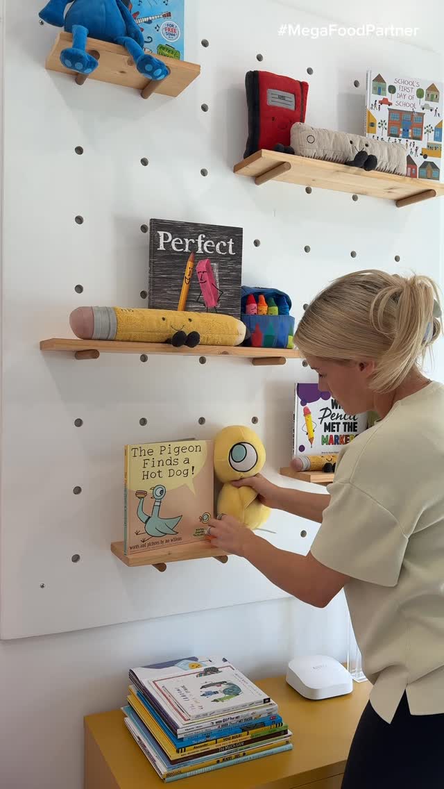 Instagram post by @movemountainsinkindergarten for MegaFood. Caption reads: This back-to-school season, I have been keeping....