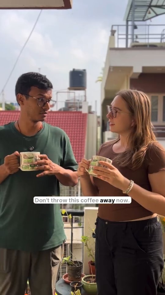 Instagram post by @deepakandhannah for Country Delight. Caption reads: Who else tried @countrydelightnatural milk once....