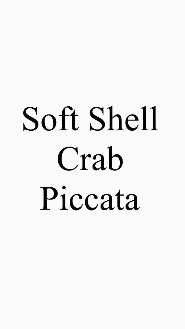 Instagram post by @cheffrankbilotti for Botticelli Foods. Caption reads: Potato 🥔 Encrusted Soft Shell Crab 🦀! Who is mad....