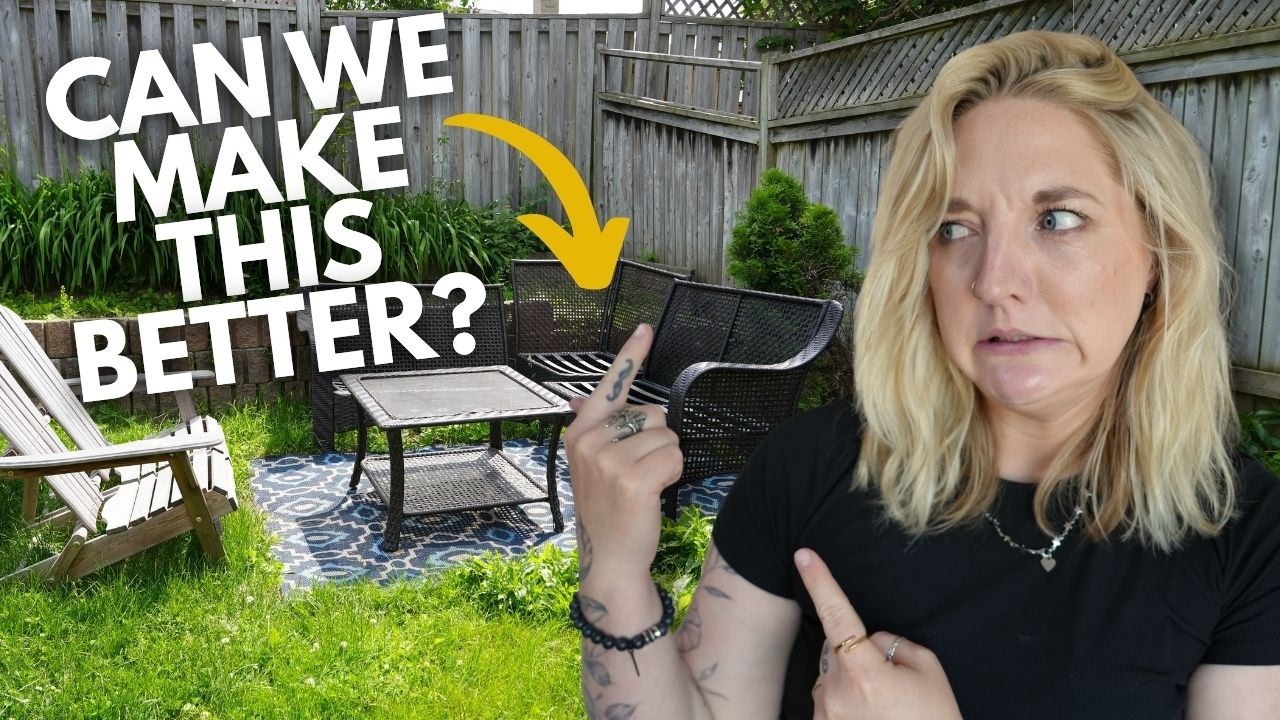 YouTube post by @diyinprogress for ISOtunes. Caption reads: *RENTER FRIENDLY* DIY Floating Deck | Boho....