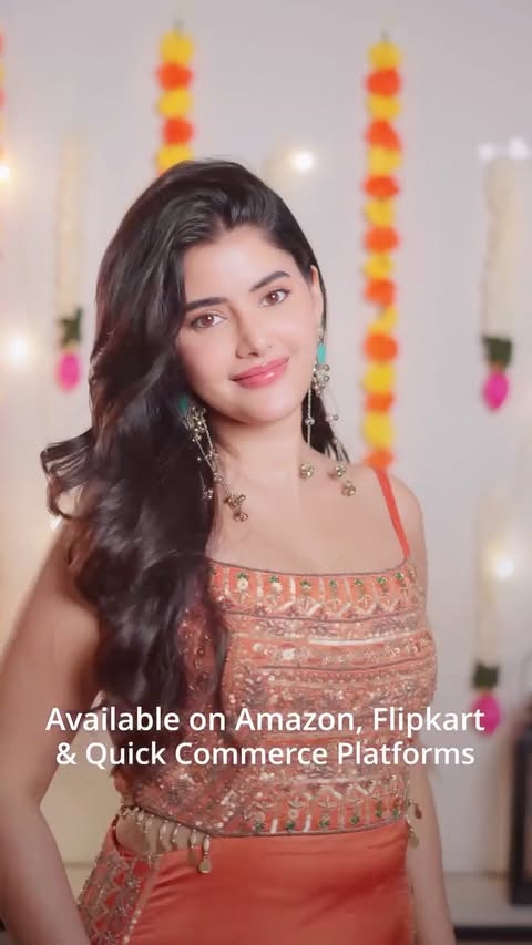 Instagram post by @anahita_bhooshan for Himalaya Face Care. Caption reads: Navratri means back-to-back plans, getting ready,....