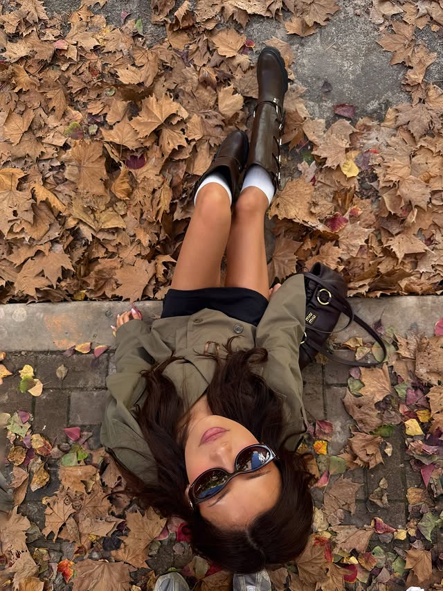 Instagram post by @mya.tran for Princess Polly. Caption reads: trench coat season @princesspolly code MYA20 🍂....