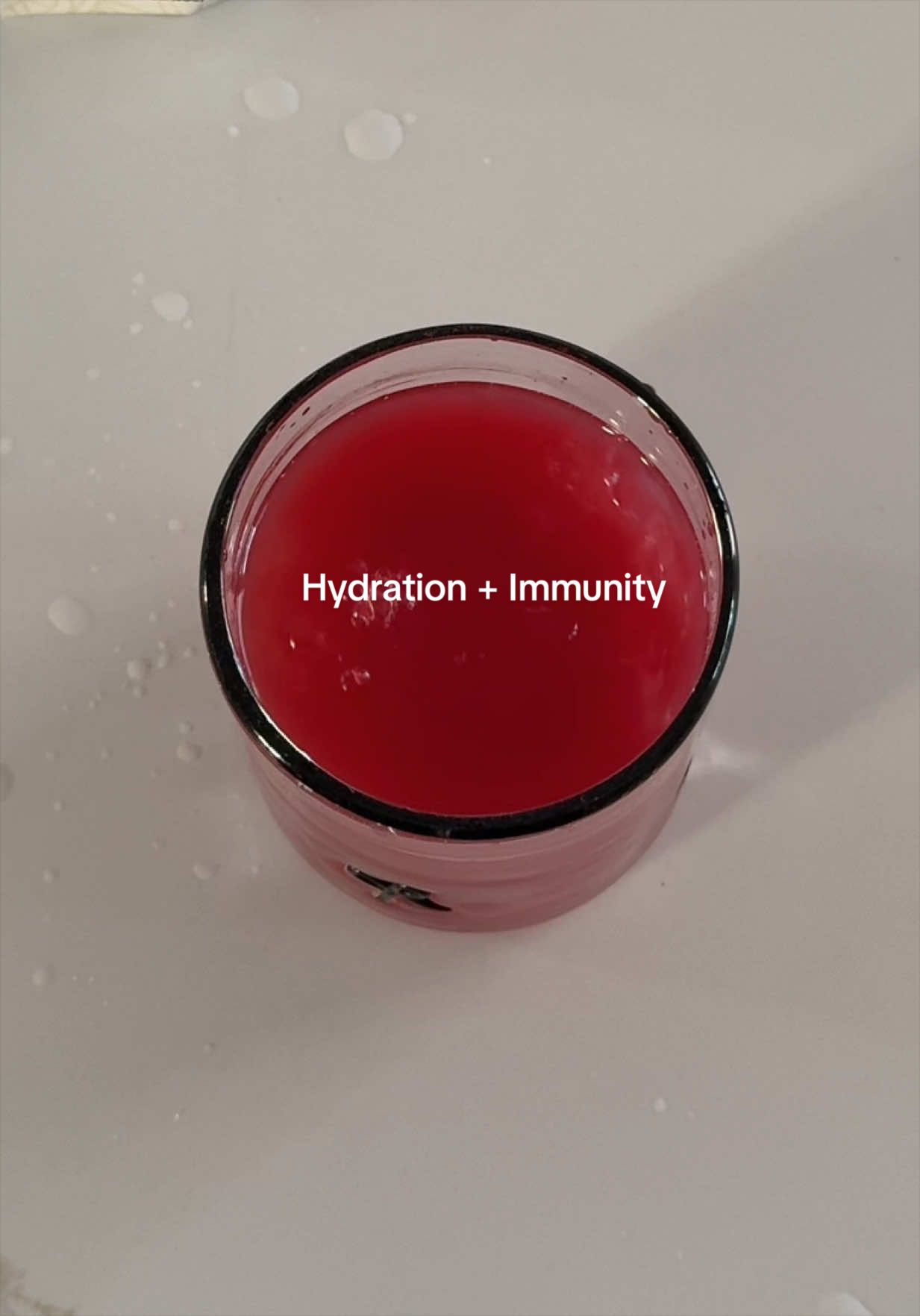 TikTok post by @erikairios for Taste Salud. Caption reads: Jamaica | Hibiscus 🌺 Agua Fresca @Taste Salud....