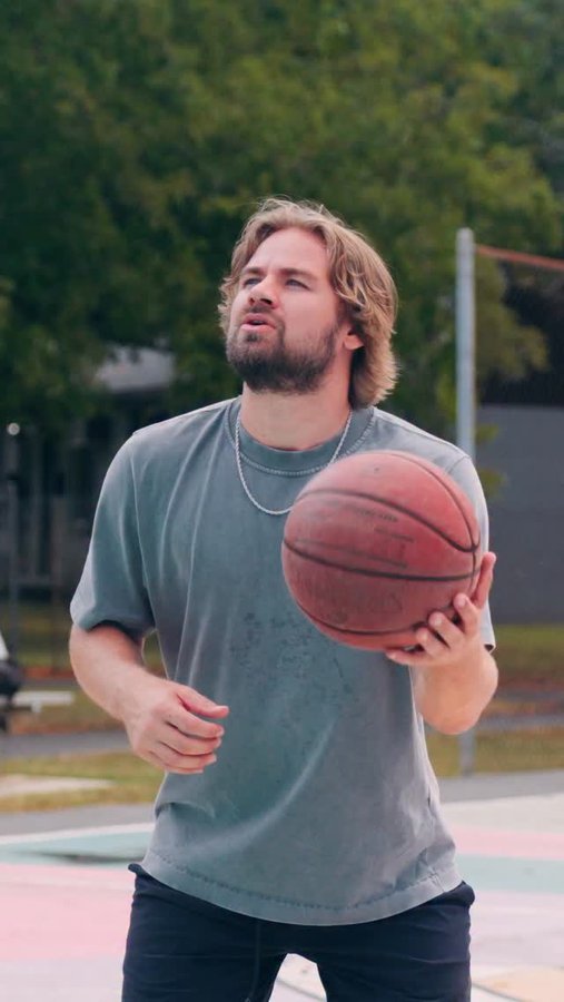 Instagram post by @bjornbroman13 for State Farm. Caption reads: #RedNets #StateFarmPartner Something every....