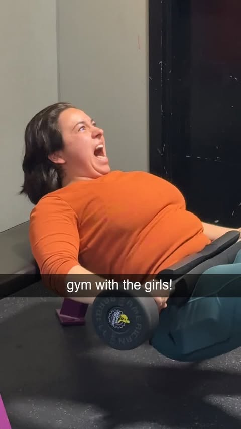 Instagram post by @yardsalegirls for Planet Fitness. Caption reads: Getting ready for our 70s #planetfitnesspartner....