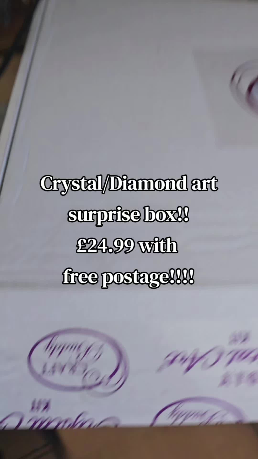 TikTok post by @chelebelle_ for Craft Buddy. Caption reads: [...] #tiktokmademebuyit #diamondart @Craft Buddy....