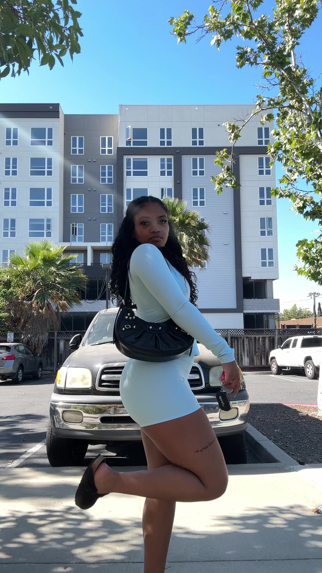 TikTok post by @xjalaaxxo for Glowmode. Caption reads: newest color added to my collection!! shorts &....