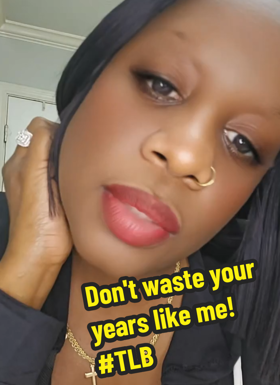 TikTok post by @ebbsworld for The Lip Bar. Caption reads: [...] waste your years like me @thelipbar.