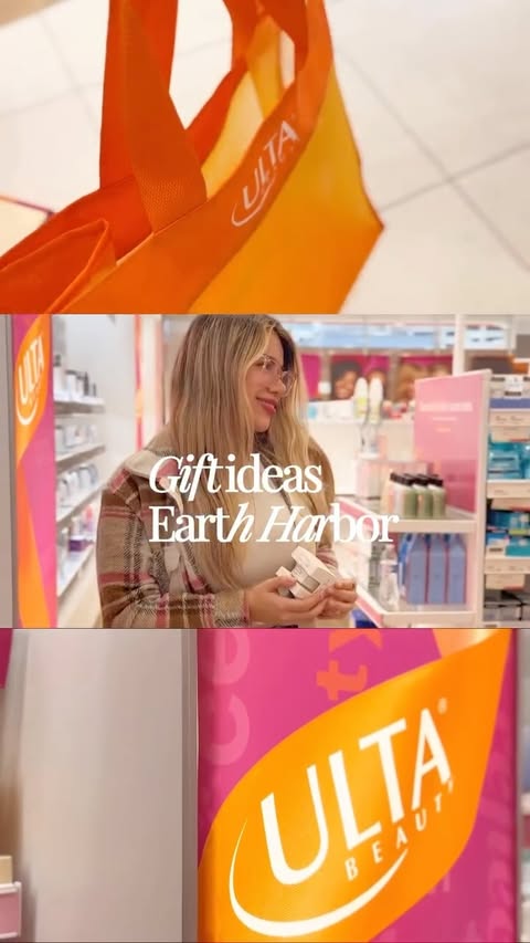 Instagram post by @lilimagana16 for Earth Harbor. Caption reads: [...] Gifts ideas for the holidays💖💘@earthharbor....