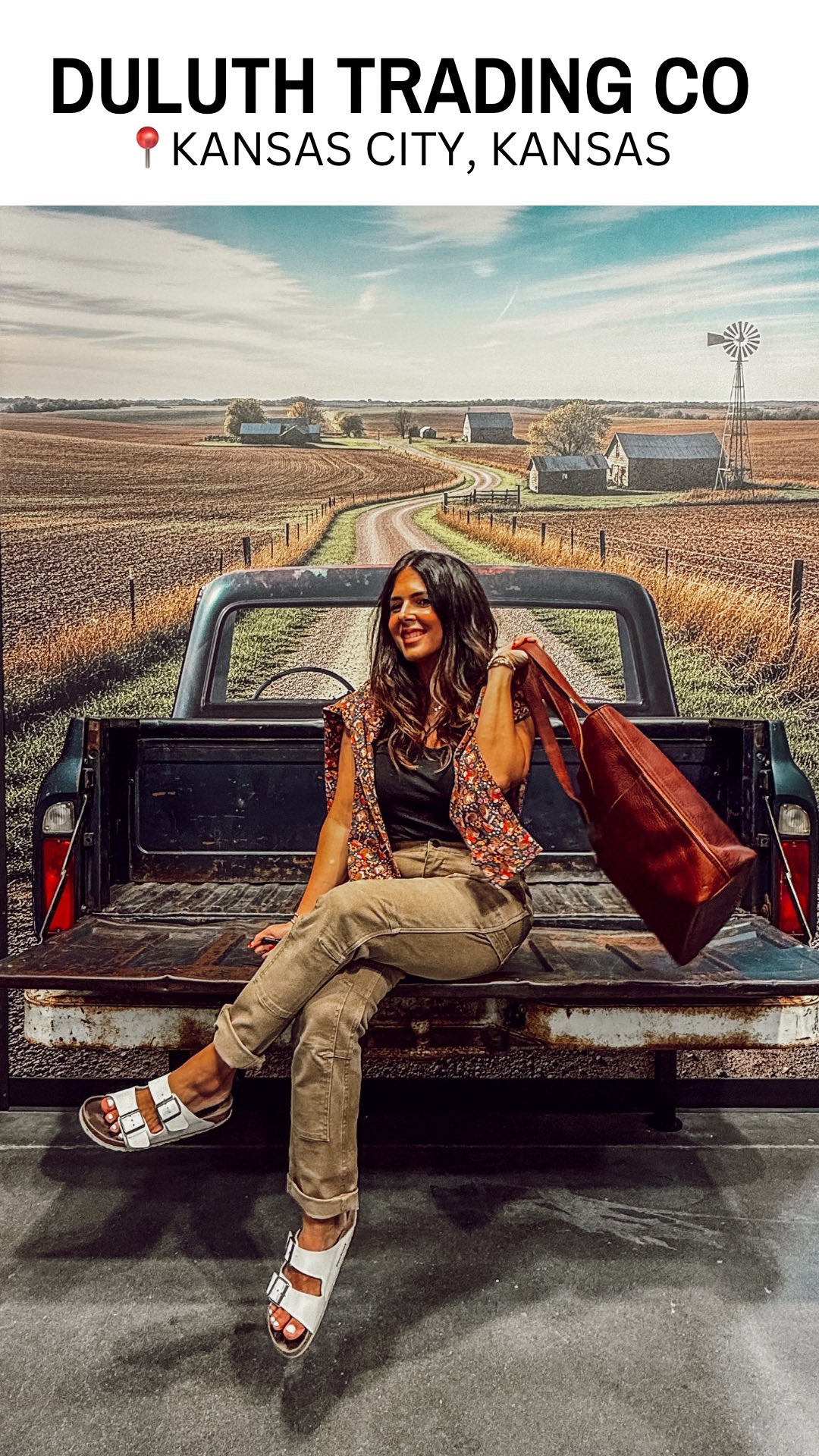 Instagram post by @kansascitykaren for Duluth Trading Company. Caption reads: 🌟Duluth Grand Opening!🌟

@duluthtradingcompany....