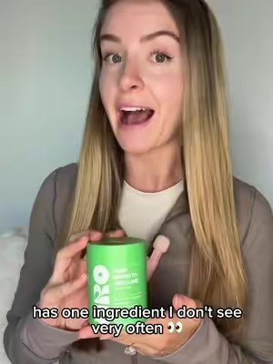 TikTok post by @thehealthyhur for O Positiv. Caption reads: [...] always come first. 💛 #UROPartner @O Positiv....