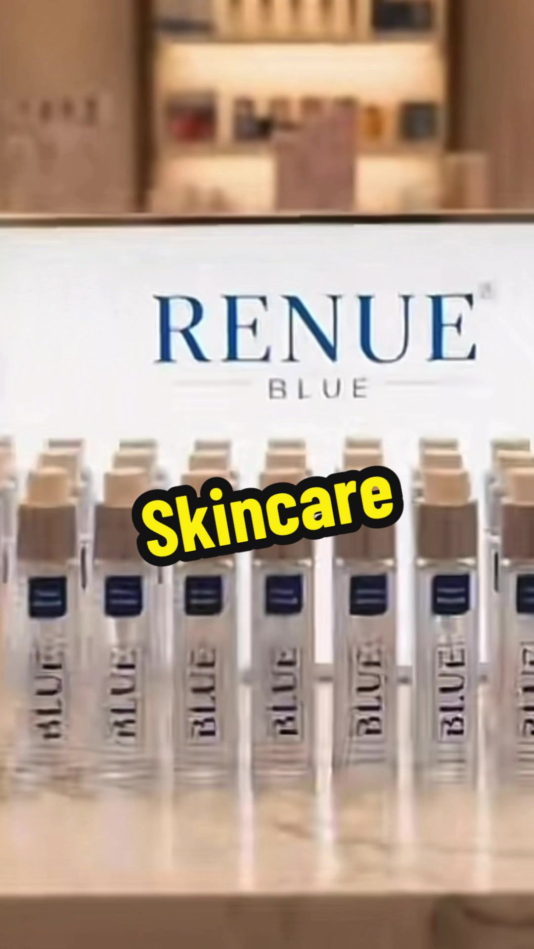 TikTok post by @dawndegrazugc for Renue By Science. Caption reads: @RBS.RenueByScience Longevity in skincare is less....