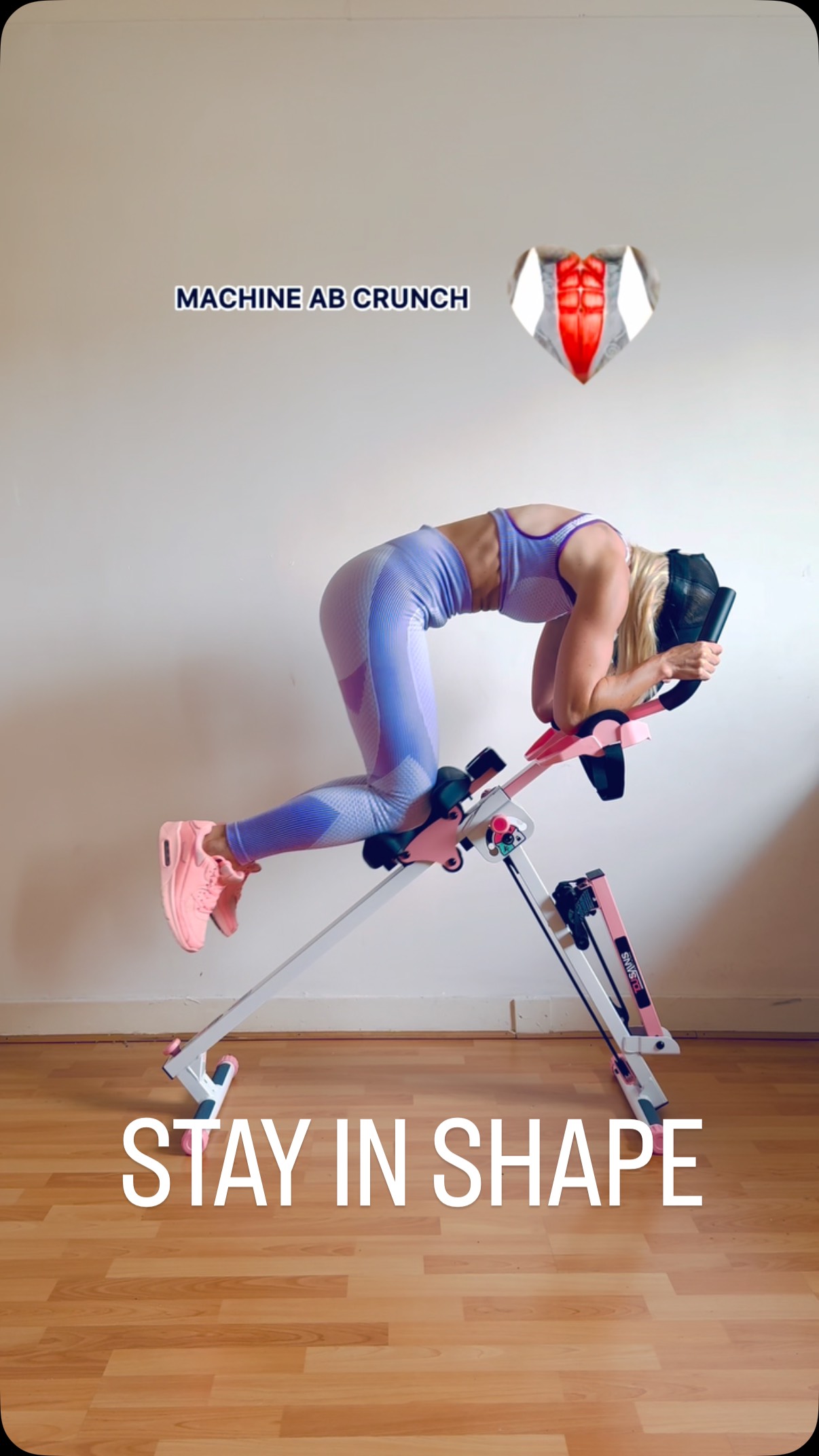 Instagram post by @diana_alexandrovaofficial for TOUSAINS. Caption reads: Trying out my new toy, the Tousains 3 in 1 rowing....