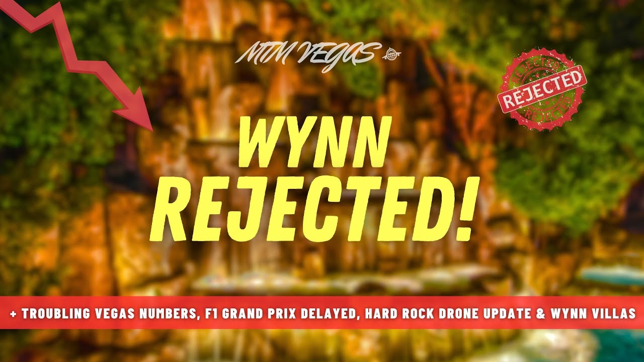 YouTube post by @mtmvegas for Travel + Leisure. Caption reads: Troubling Vegas Numbers, Steve Wynn Loses, Hard....