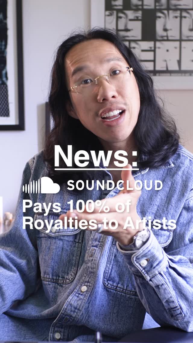 Instagram post by @gee_derrick for SoundCloud. Caption reads: [...] monetisation. Lmk your thoughts! @soundcloud....