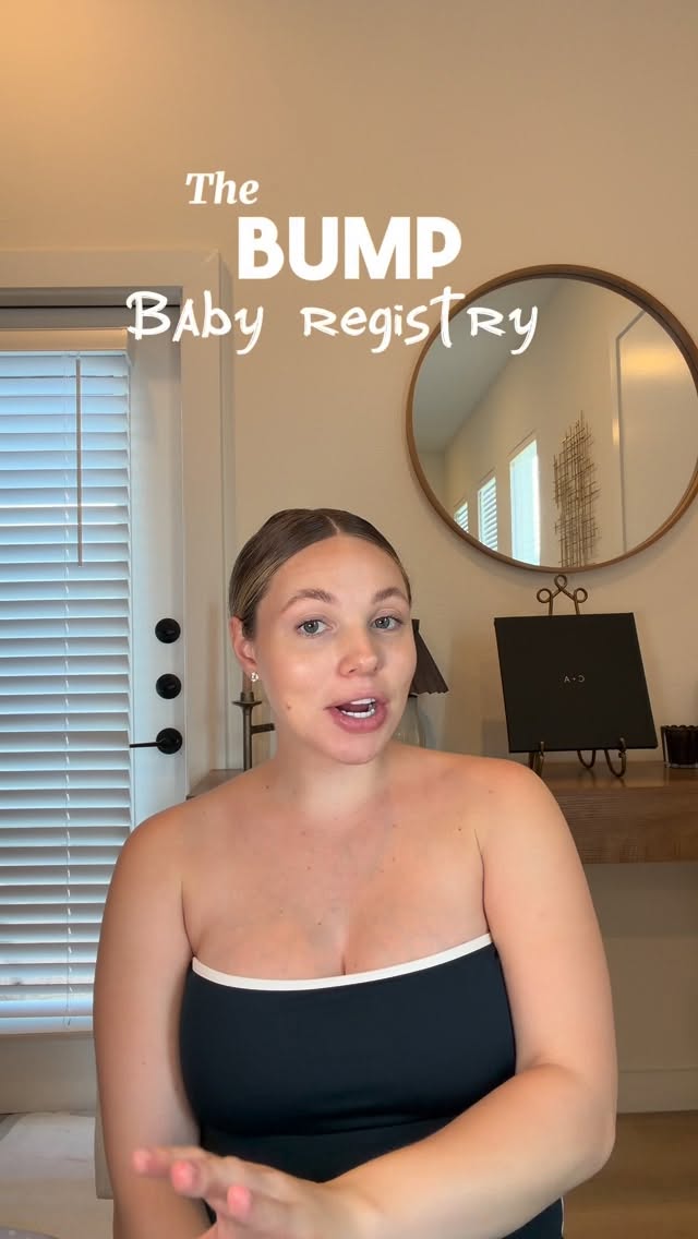 Instagram post by @chandlerandalexis for The Bump. Caption reads: Still can’t believe we’re getting ready to meet....