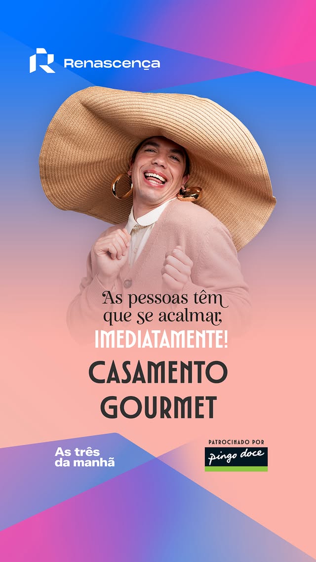 Instagram post by @vasco.pereira.coutinho for Renascença. Caption reads: [...] as quintas-feiras às 9h15 na Renascença ou a....
