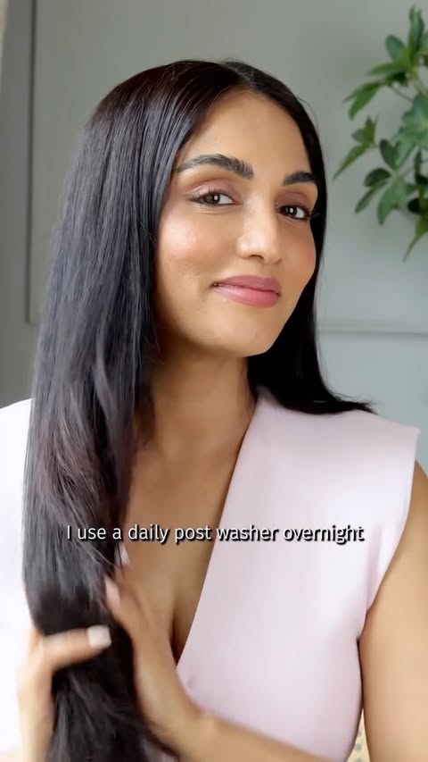 Instagram post by @shrimarai for Bare Anatomy. Caption reads: [...] starts at the scalp 🌿 Loving how....