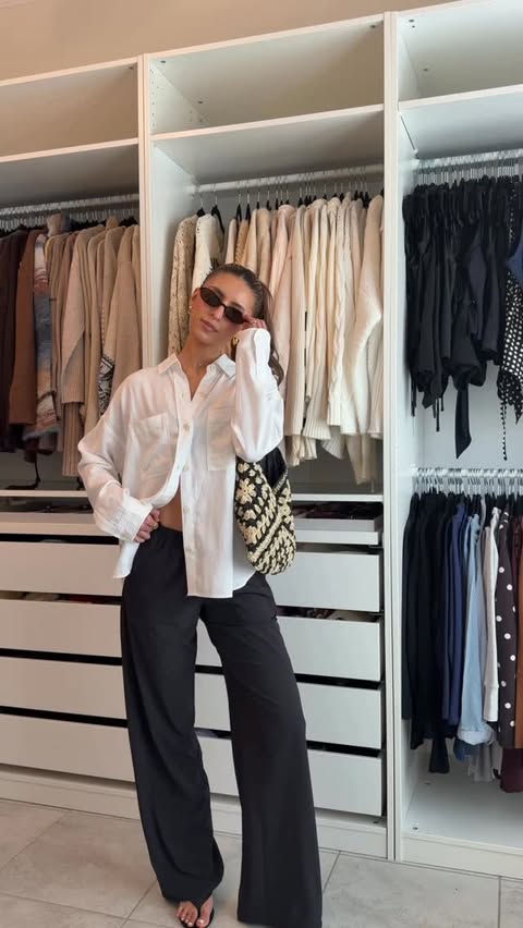 Instagram post by @denise__duran for Vuori. Caption reads: A wear everywhere closet staple @vuoriclothing....