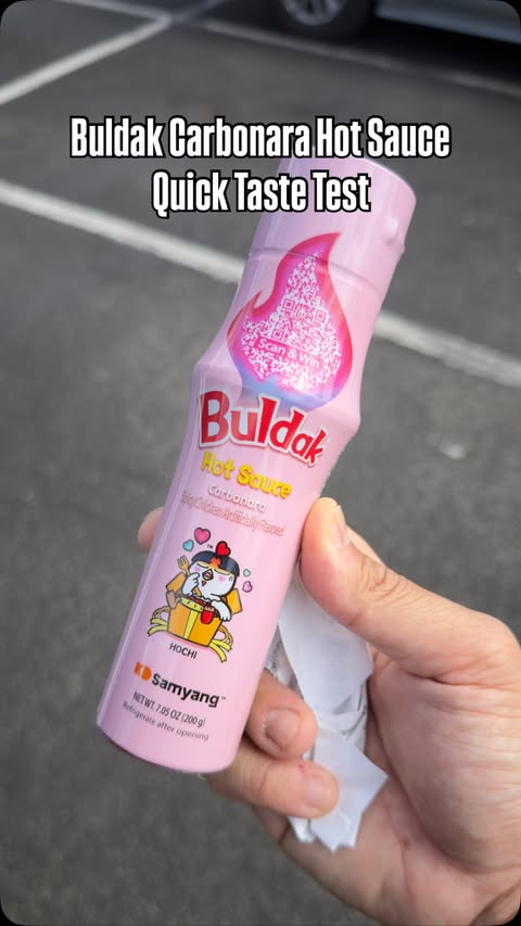 Instagram post by @shootzwego for Buldak. Caption reads: I’ve heard good things about this @buldak_global....