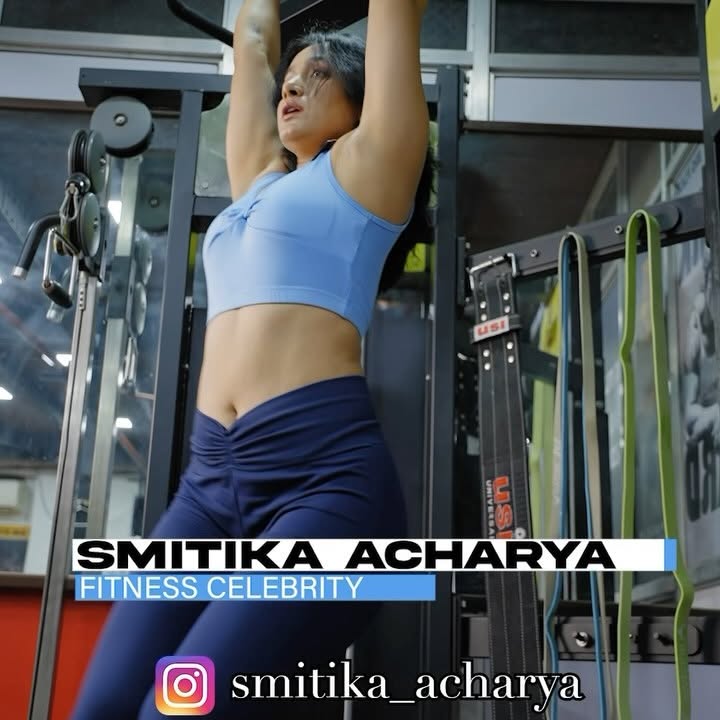Instagram post by @smitika_acharya for Big Flex - Sports Nutrition. Caption reads: Celebrating 25 yrs of Kargil war victory with a....
