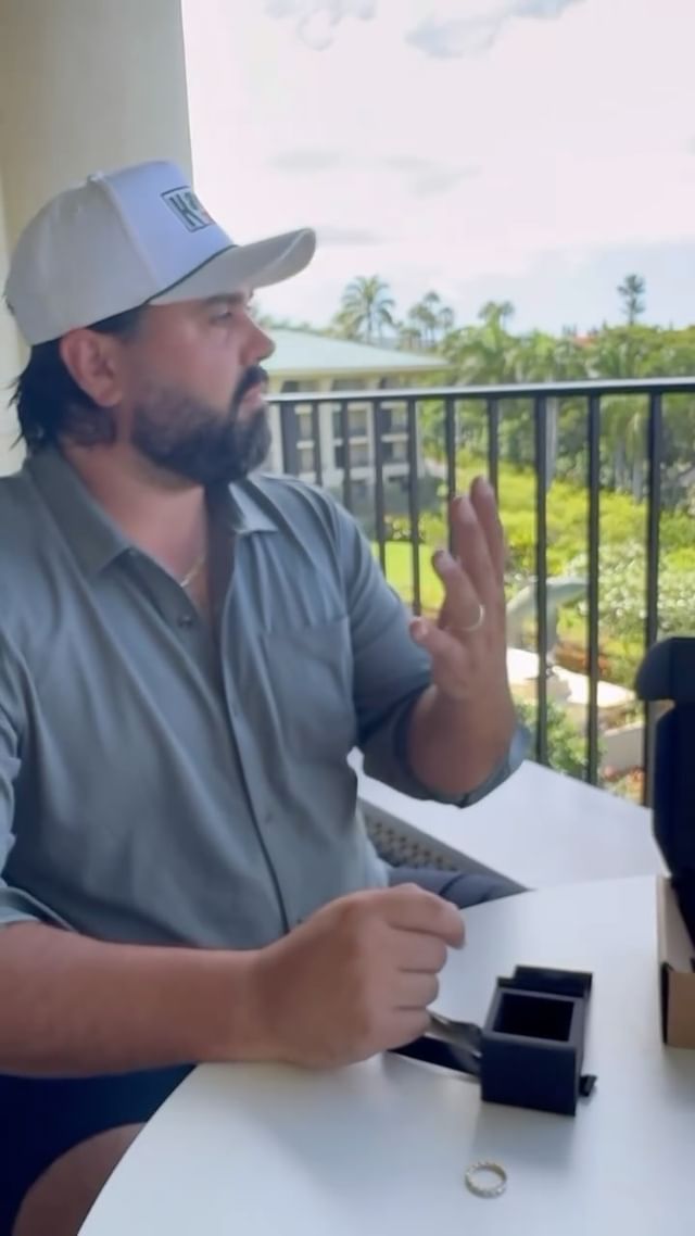 Instagram post by @joey.coldcuts for Ring Concierge. Caption reads: [...] of coffee by letting the experts at....