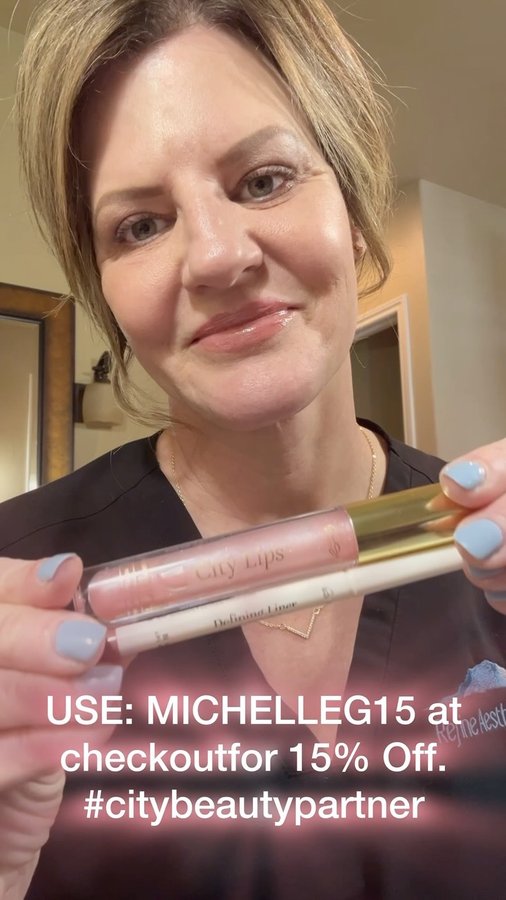 Instagram post by @m_gardner96_backup for City Beauty. Caption reads: New Product Launch with @citybeautyofficial ~....