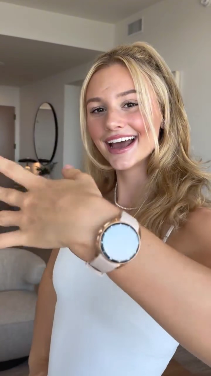 Instagram post by @summerrmcintosh for TAG Heuer. Caption reads: Loving my new @tagheuer CW E5 watch....