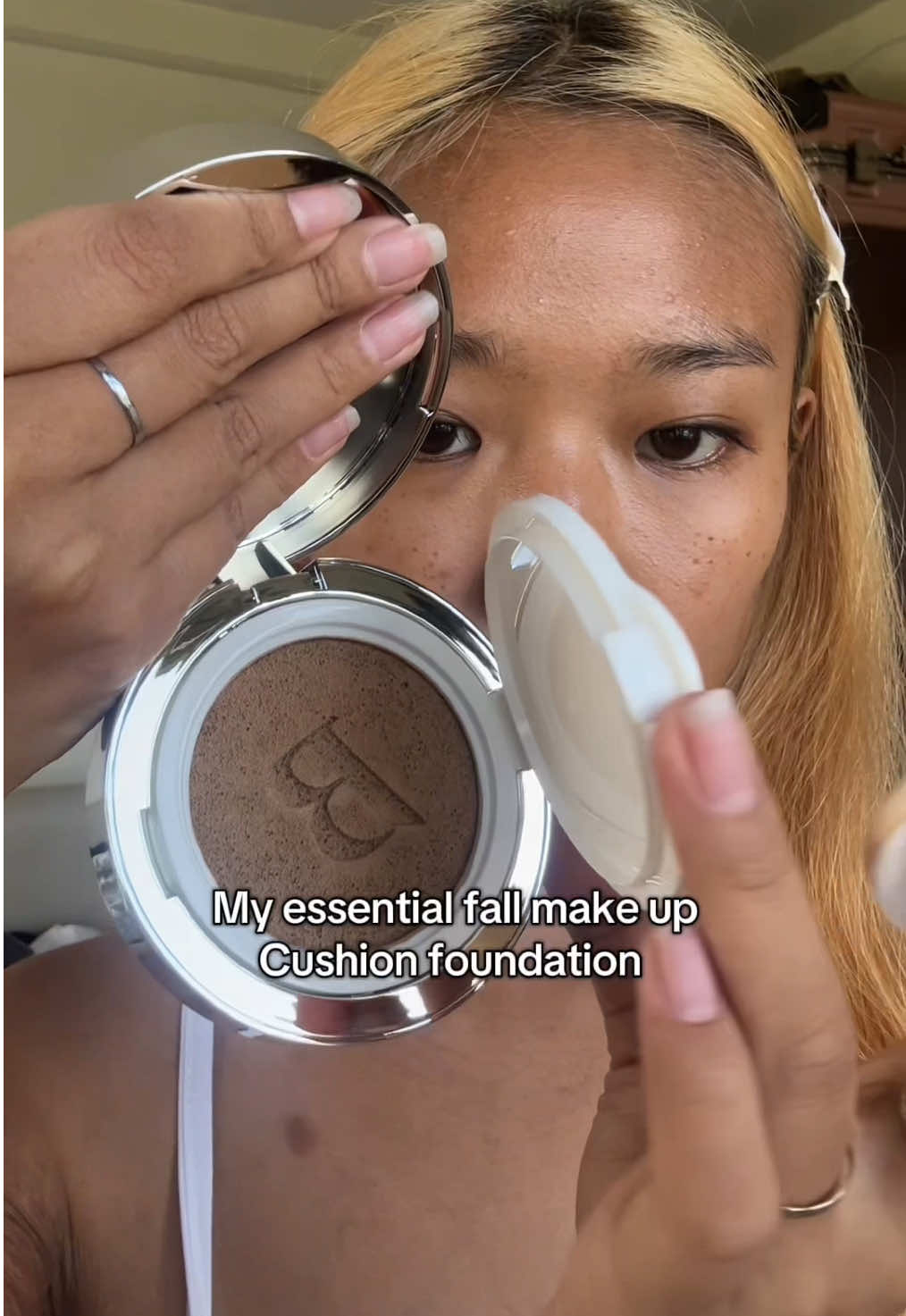 TikTok post by @nanisherewithme for Banilausa. Caption reads: Love the long lasting omg @Banila Co USA ....