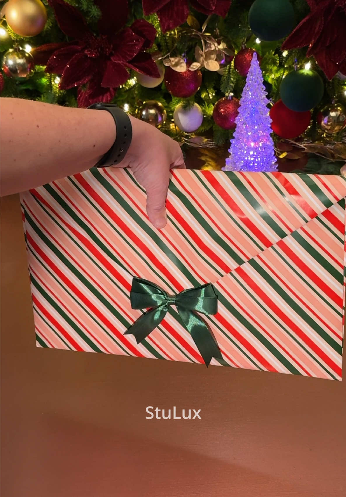 TikTok post by @stu.lux for Little ELF Products. Caption reads: [...] - All made EASY with my Tools the @Little....