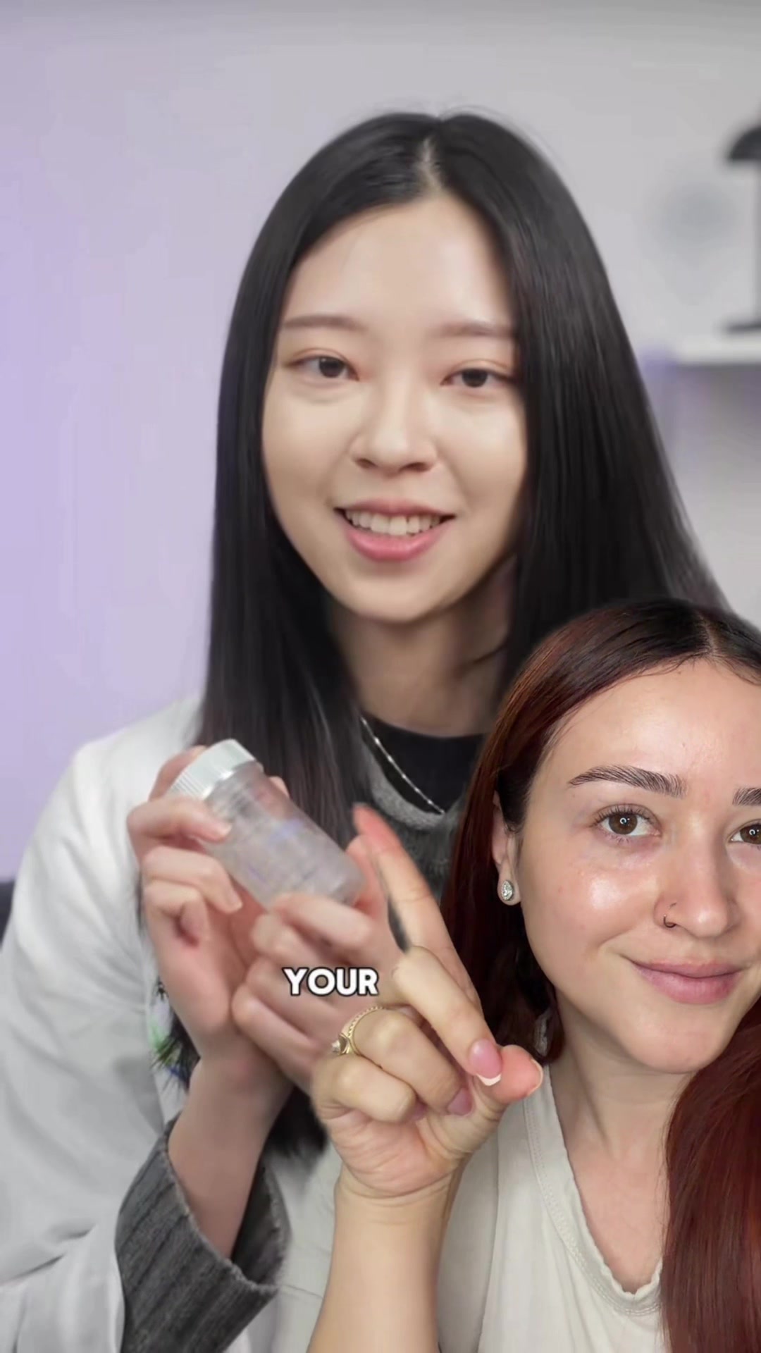 TikTok post by @jossyyyf for HAUA. Caption reads: Serum en formato orbe? @HAUA #HAUA #orbserum....