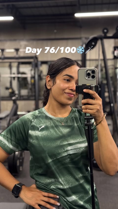 Instagram post by @aiswriya for Aashirvaad. Caption reads: Day 76/100❄️🗡️:This is What a Balanced Meal Looks....