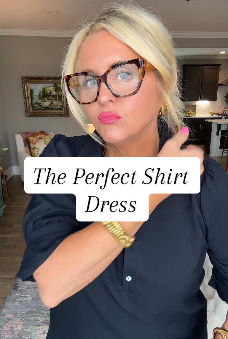 TikTok post by @thenashvilleblonde2 for Dream Pairs. Caption reads: From Work to Dinner to Vacation…the PERFECT Shirt....
