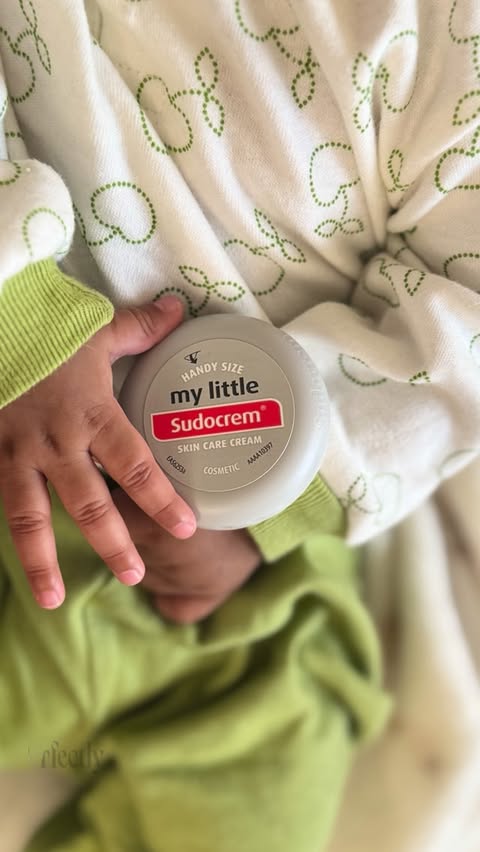 Instagram post by @drkrizp24 for Parents. Caption reads: [...] #soothing #gifted #ad #sudocrem #parentsquad....
