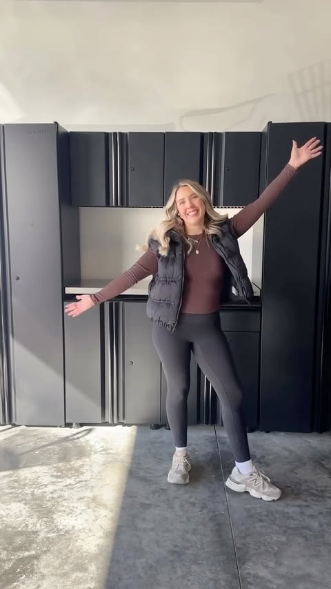 Instagram post by @oliveandoakhome for The Home Depot. Caption reads: Team clear totes or black totes? Comment “shop”....