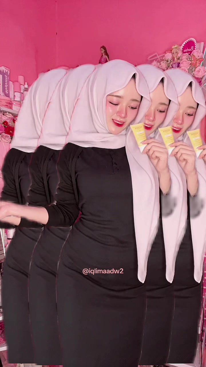 TikTok post by @iqlimaadw2 for Noera By Reisha. Caption reads: cuman lightening cream dari @Noera By Reisha....