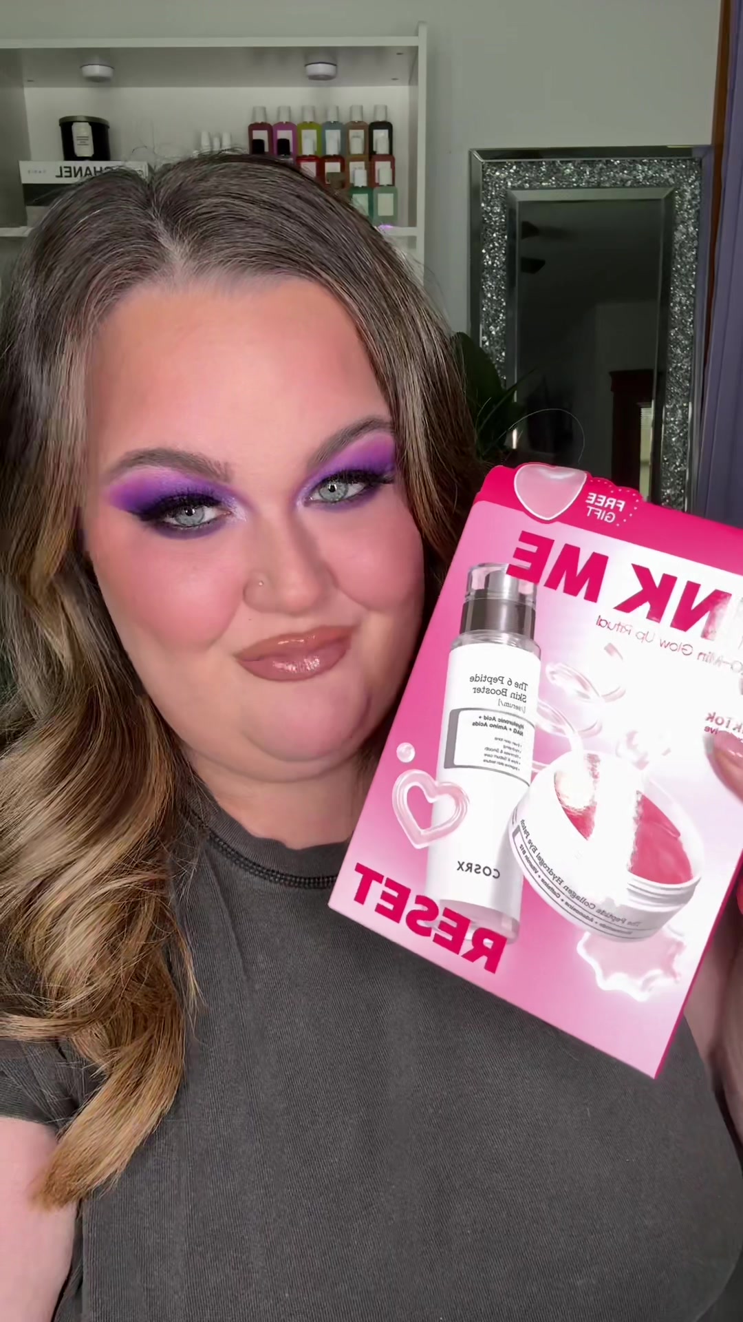 TikTok post by @sydneyslayyyz for COSRX. Caption reads: @COSRX US ....