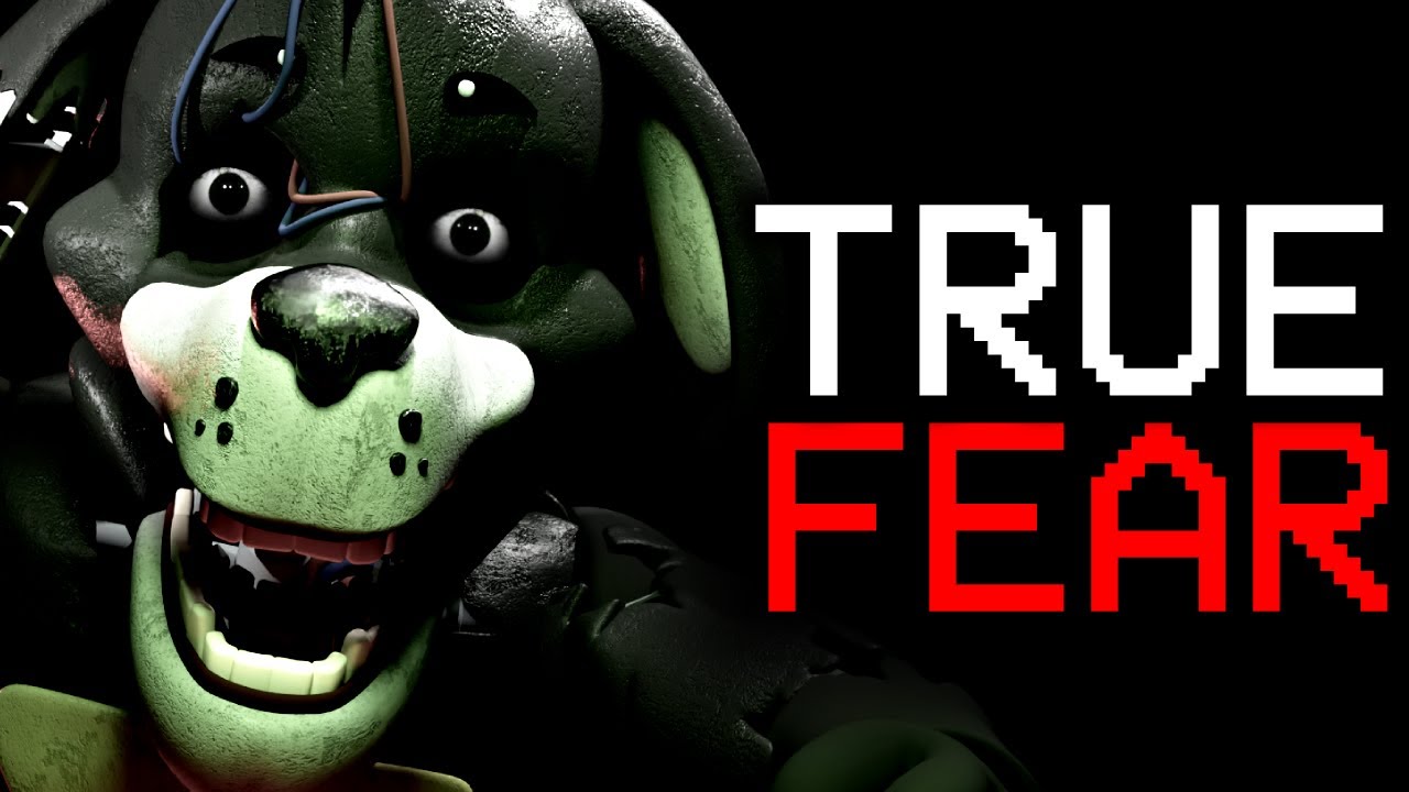 YouTube post by @DxtrWhite for Makeship. Caption reads: The Most Twisted FNAF Game You'll Ever Play....
